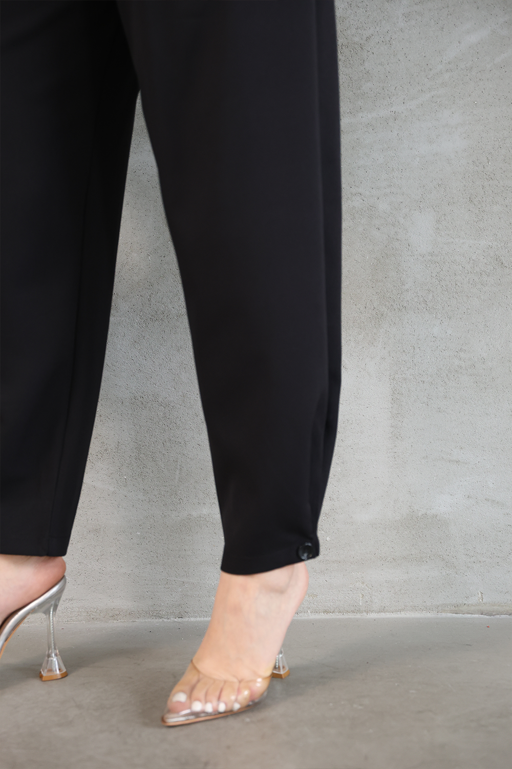 Astarlı Yelek Takım Siyah - M