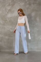 Stradivarius Model Çizgili Kumaş