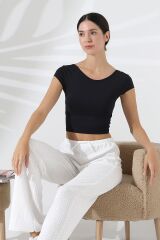 Sırt Dekolteli Crop