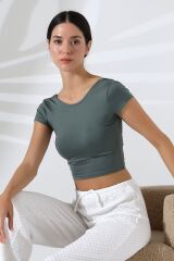 Sırt Dekolteli Crop