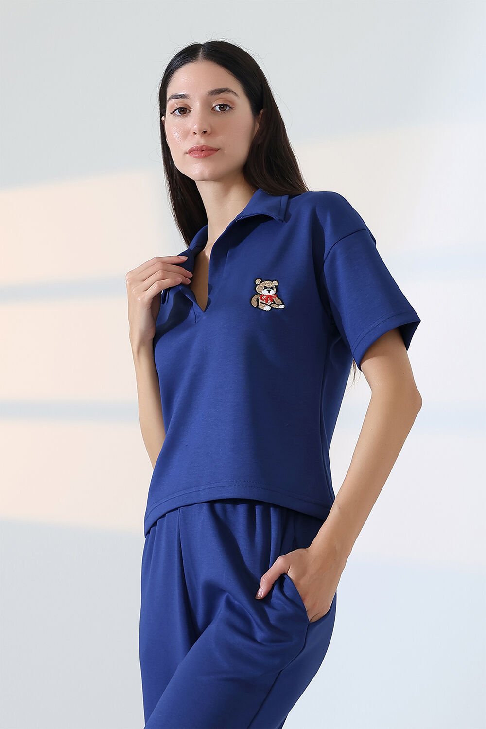 Ayıcık Nakışlı OYSHO İkili Takım