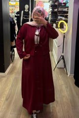 Kurdele Bağlama Detaylı Etekli Takım