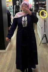 Kurdele Bağlama Detaylı Etekli Takım