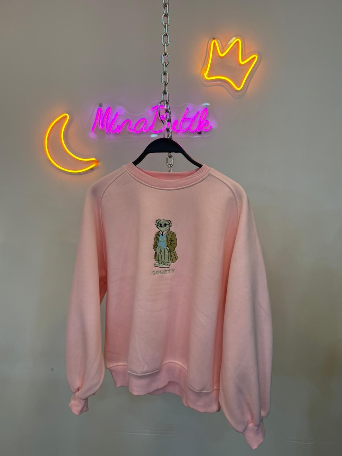 ayıcık nakışlı sweat