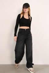 Tokalı Baggy Jean