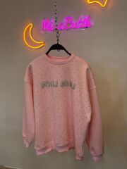 mıu mıu taşlı sweat