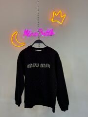 mıu mıu taşlı sweat