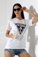GUESS Nakışlı Tshirt