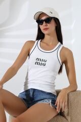 Miumiu Nakışlı Atlet